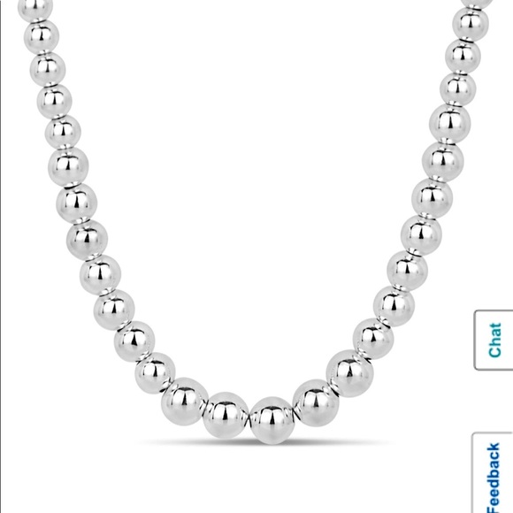 SS BEAD NECKLACE - Picture 2 of 13